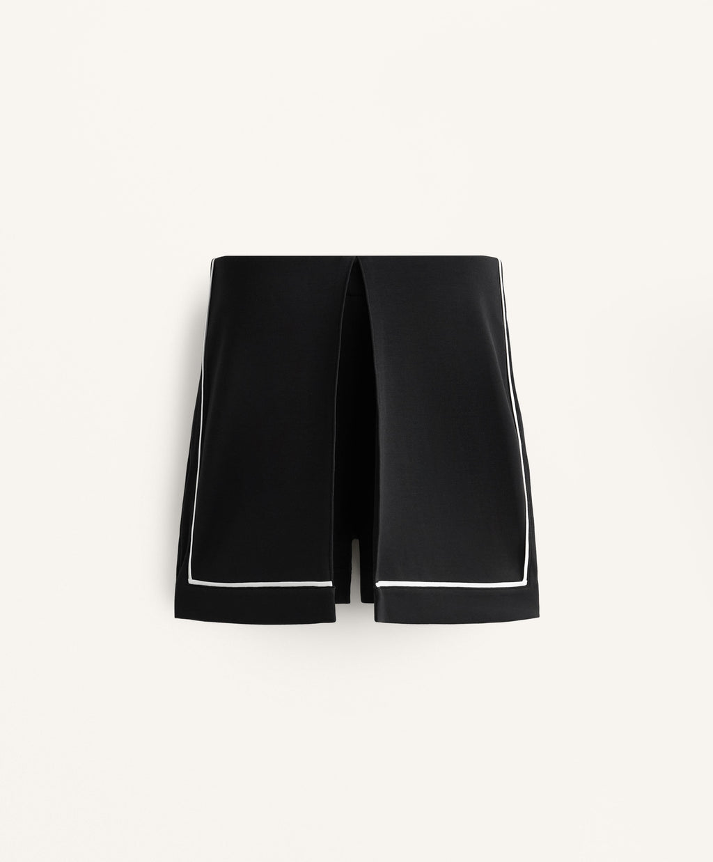 PIPING CULOTTES WITH SOFT TOUCH MODAL