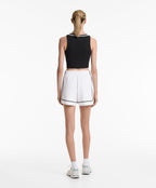 PIPING CULOTTES WITH SOFT TOUCH MODAL