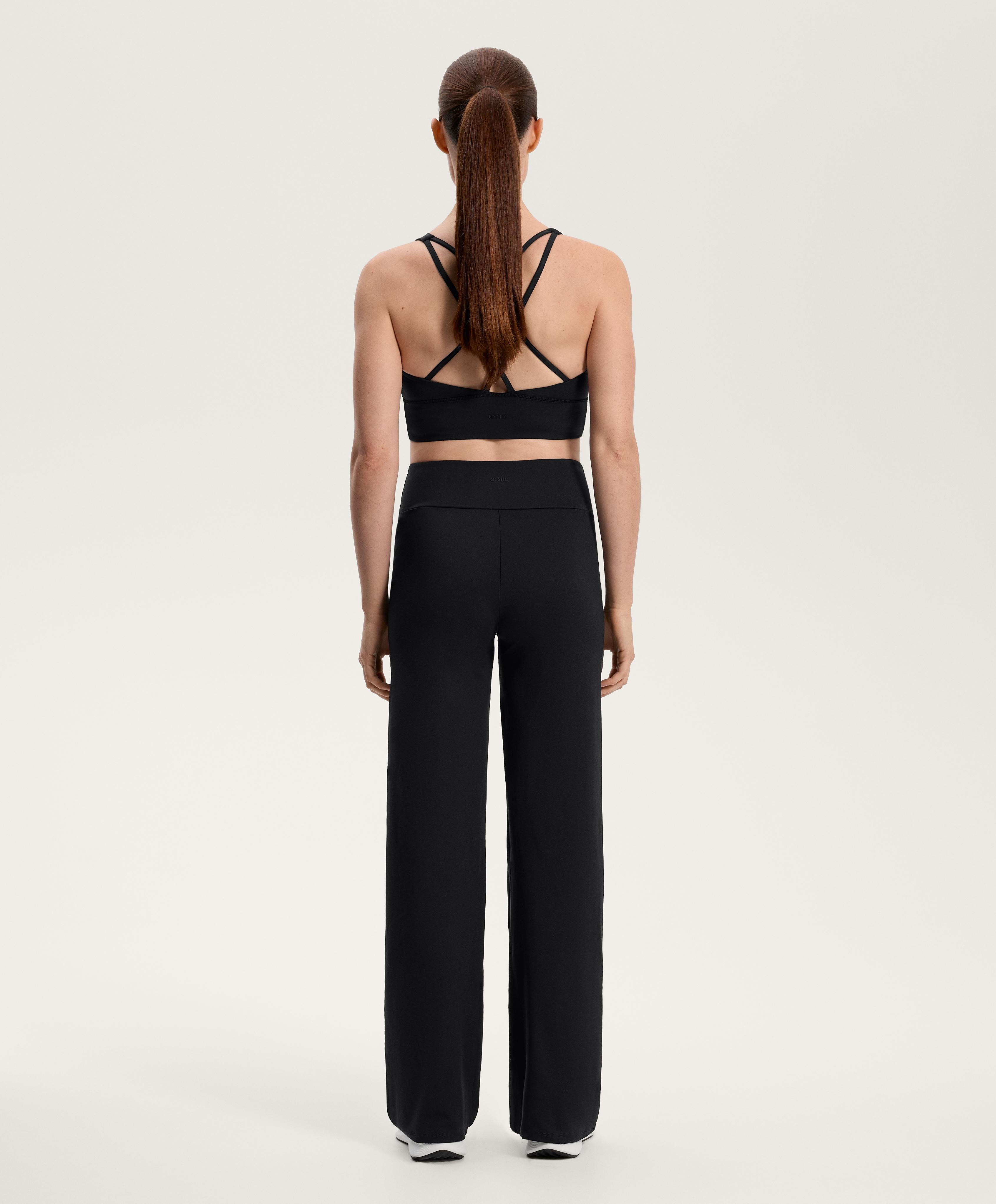 COMFORTLUX HIGH RISE STRAIGHT LEG TROUSERS