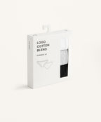 3 CLASSIC COTTON BLEND LOGO BRIEFS
