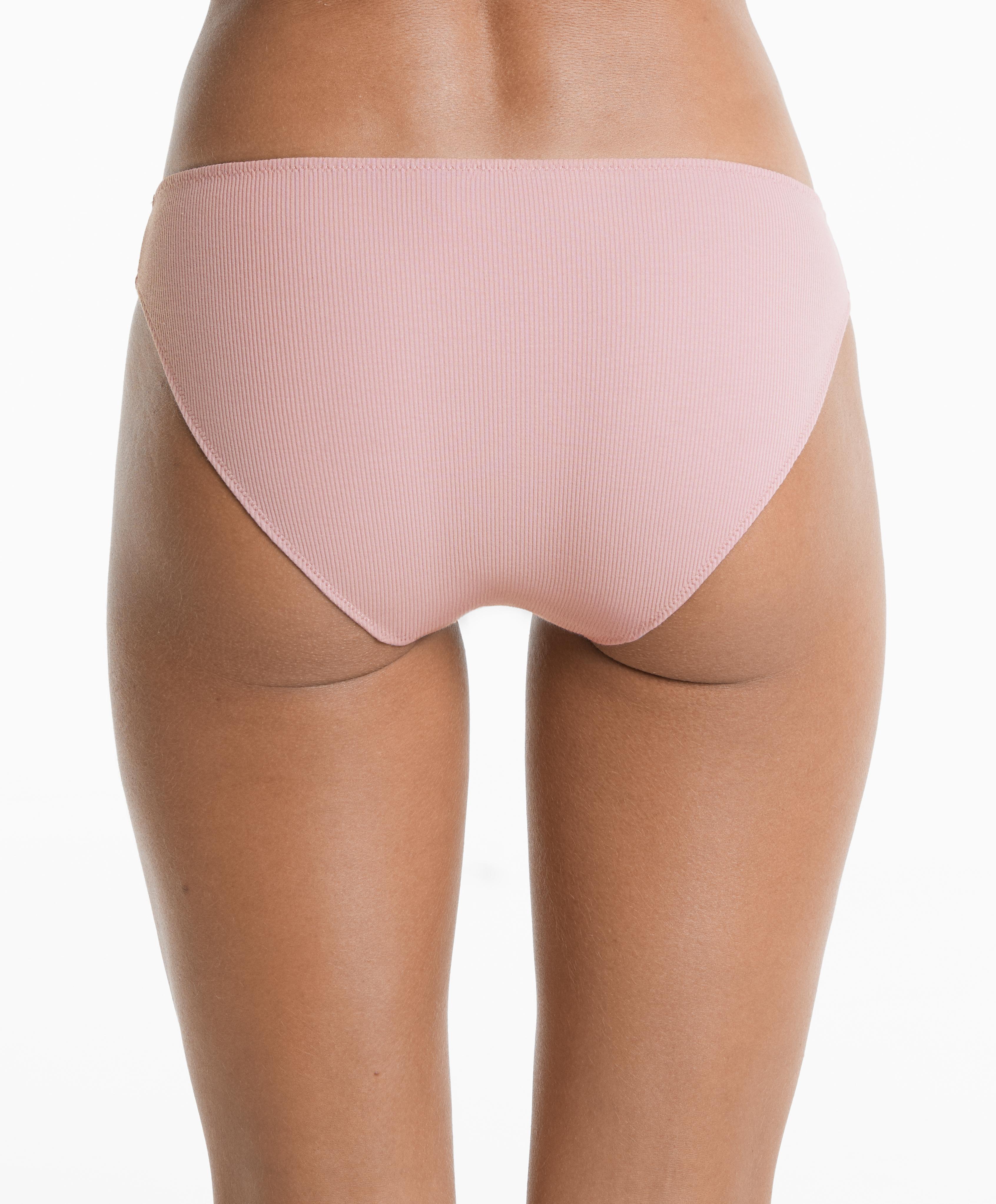 5 CLASSIC RIB COTTON BLEND BRIEFS