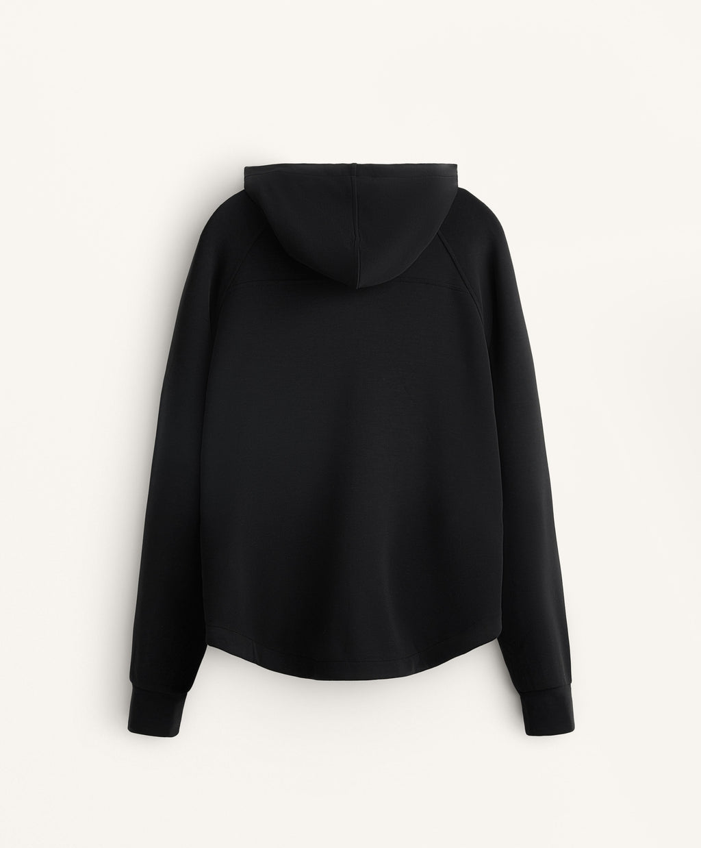 BOXY HOODED JACKET WITH SOFT FEEL MODAL