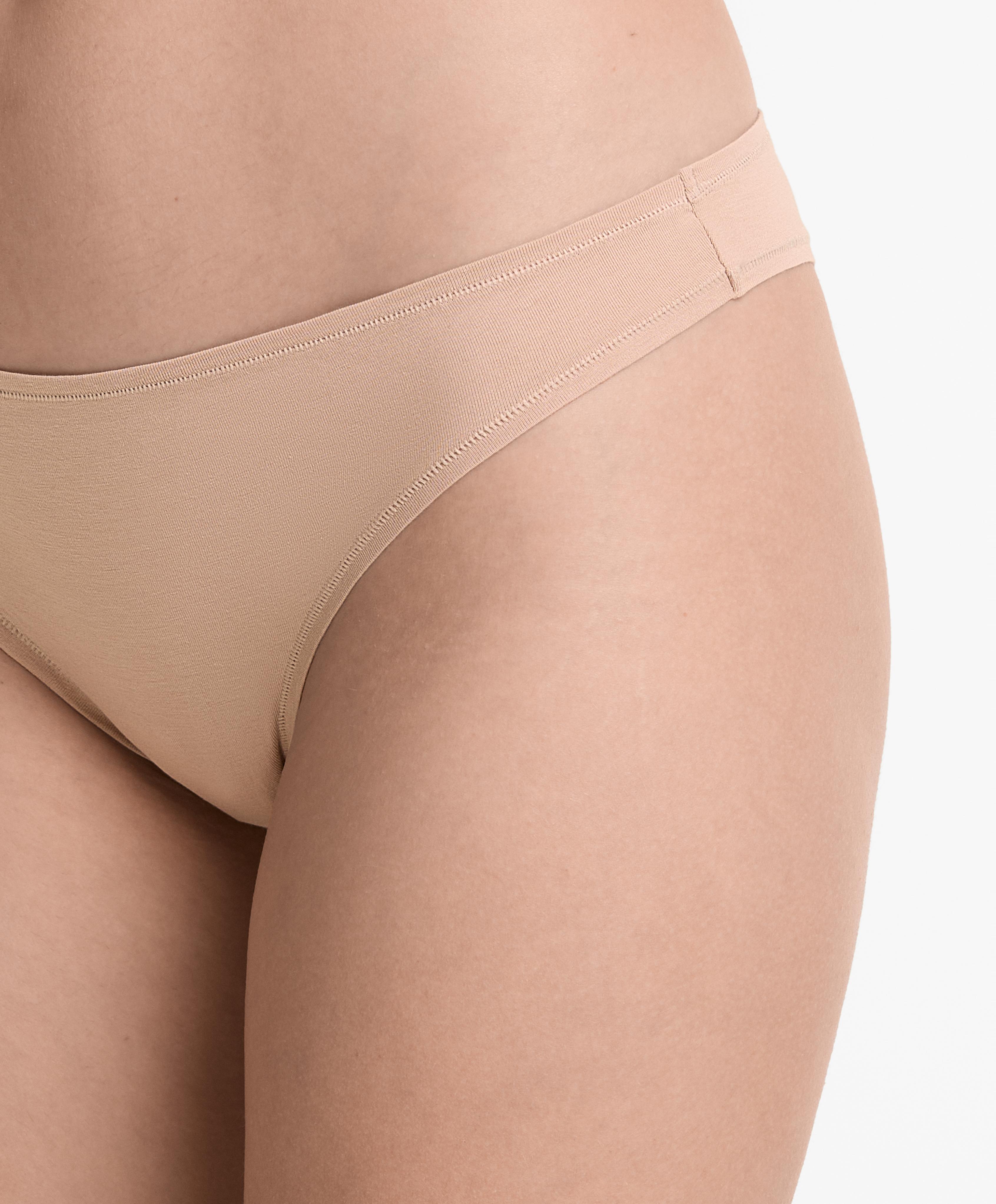 5 PACK COTTON BLEND BRAZILIAN BRIEFS