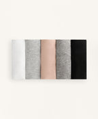 5 PACK COTTON BLEND BRAZILIAN BRIEFS