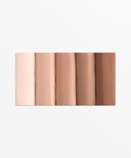 5 INVISIBLE POLYAMIDE BLEND THONGS PANTONE