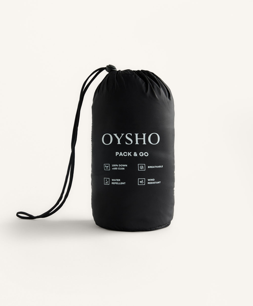LIGHTWEIGHT PACKABLE 100% DOWN WATER REPELLENT JACKET