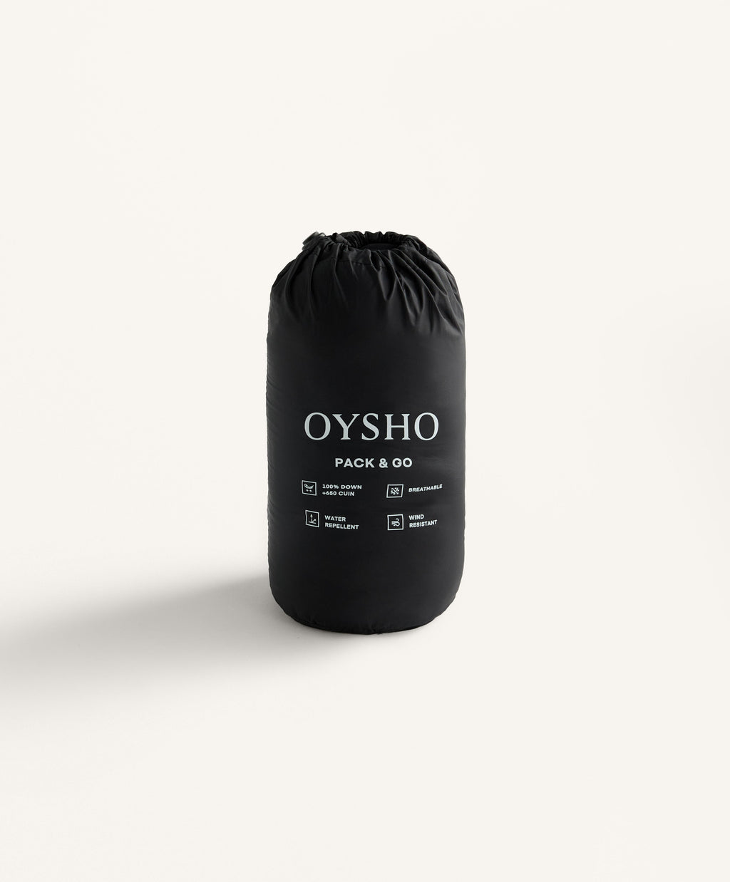 LIGHTWEIGHT PACKABLE 100% DOWN WATER REPELLENT JACKET