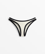 BIKINI MEDIUM BOTTOMS CONTRAST TRIM U CUT