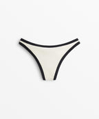 BIKINI MEDIUM BOTTOMS CONTRAST TRIM U CUT