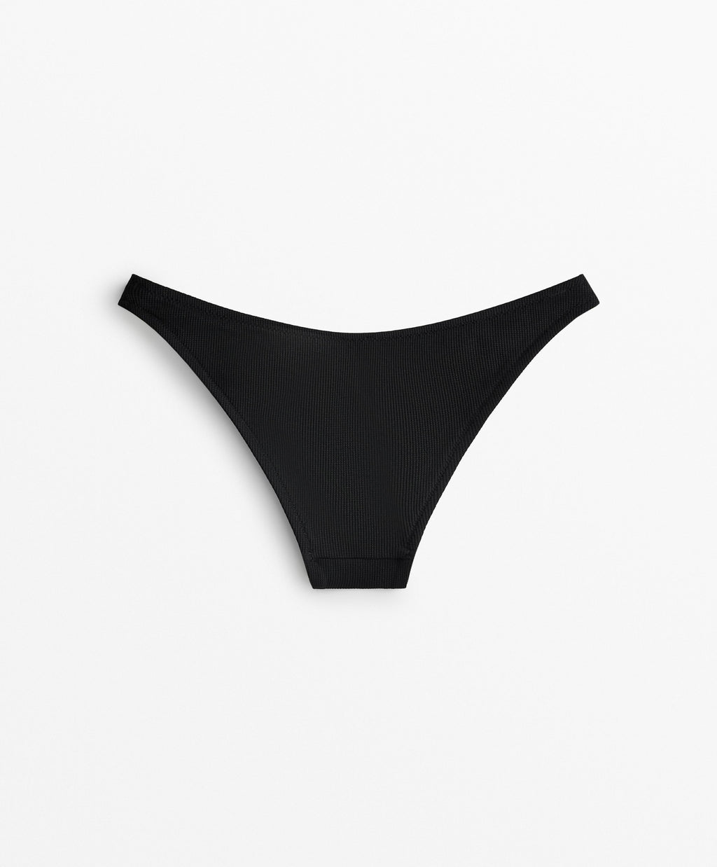 U CUT PIQUE MEDIUM COVERAGE BIKINI BOTTOMS