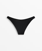 U CUT PIQUE MEDIUM COVERAGE BIKINI BOTTOMS