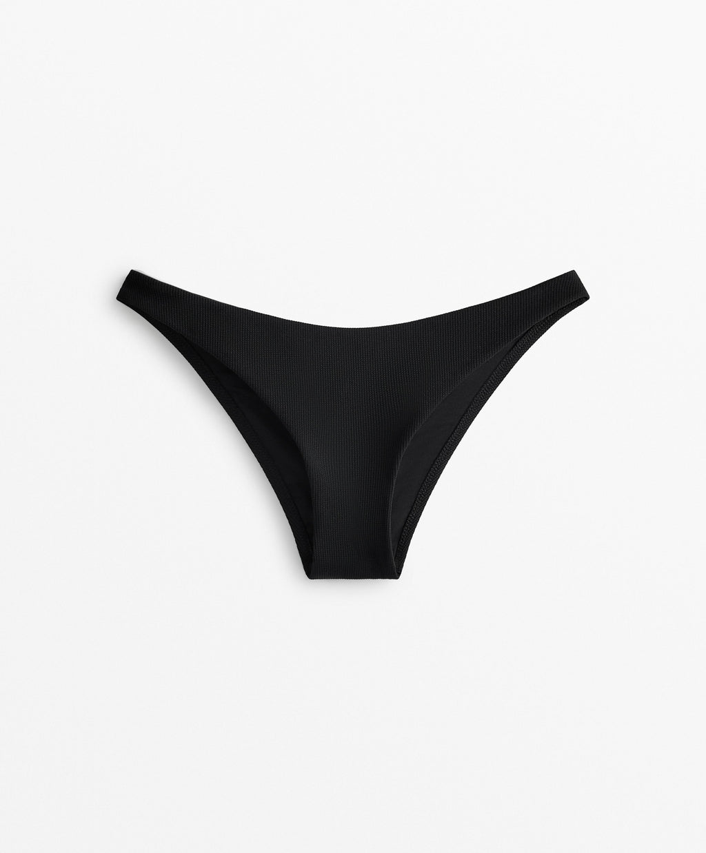 U CUT PIQUE MEDIUM COVERAGE BIKINI BOTTOMS