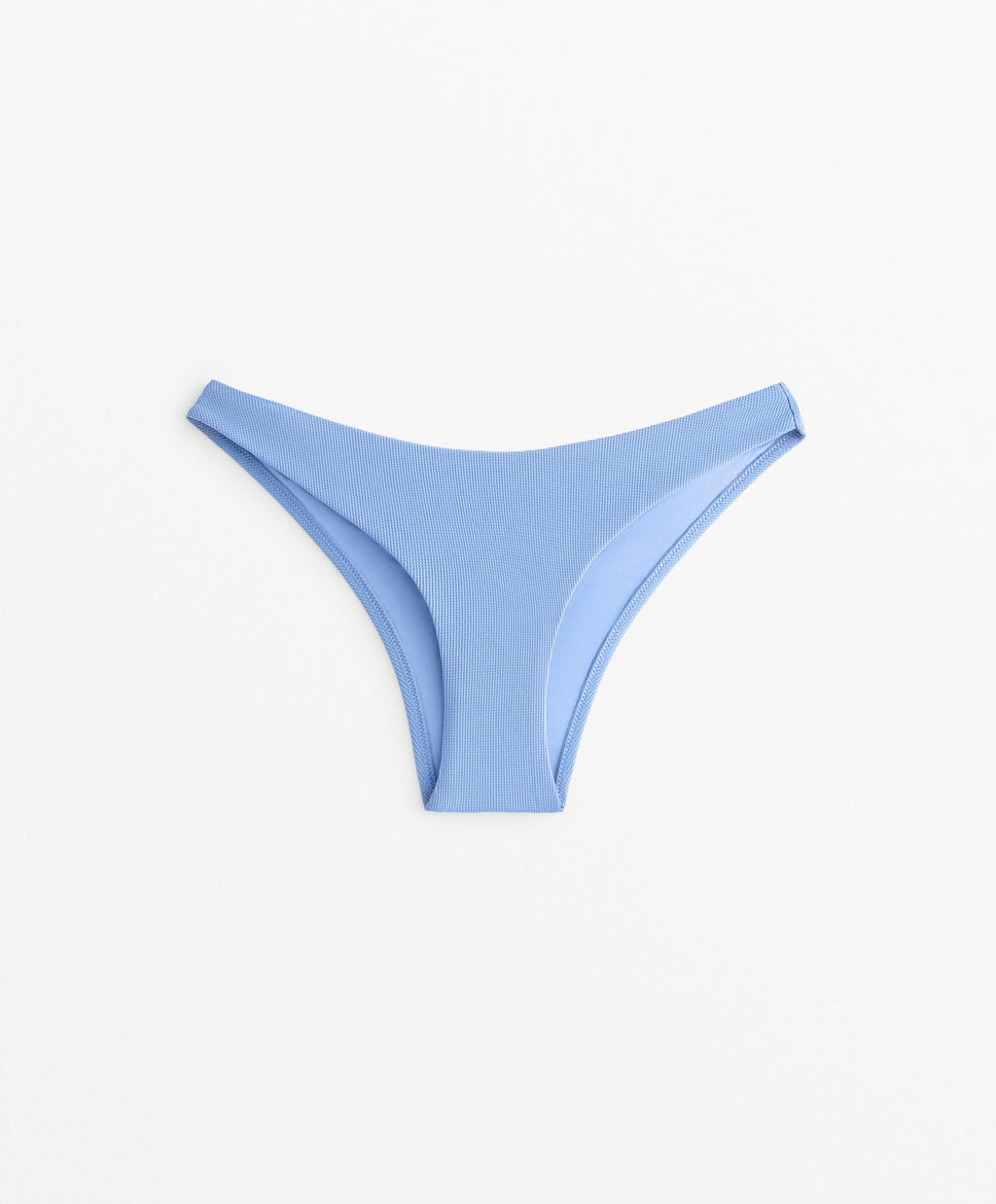 U CUT PIQUE MEDIUM BIKINI BOTTOMS