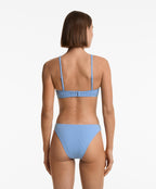 U CUT PIQUE MEDIUM BIKINI BOTTOMS