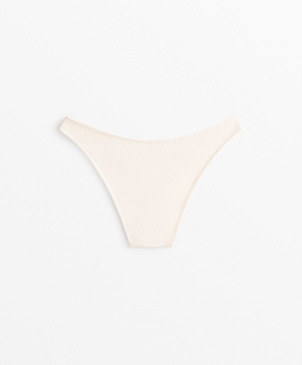 U CUT PIQUE MEDIUM BIKINI BOTTOMS