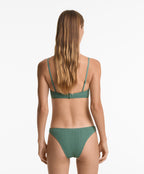 U CUT MEDIUM BIKINI BRIEFS IN BUBBLE CROCHET
