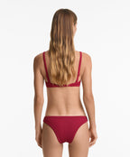 RIBBED U CUT MEDIUM BIKINI BOTTOMS