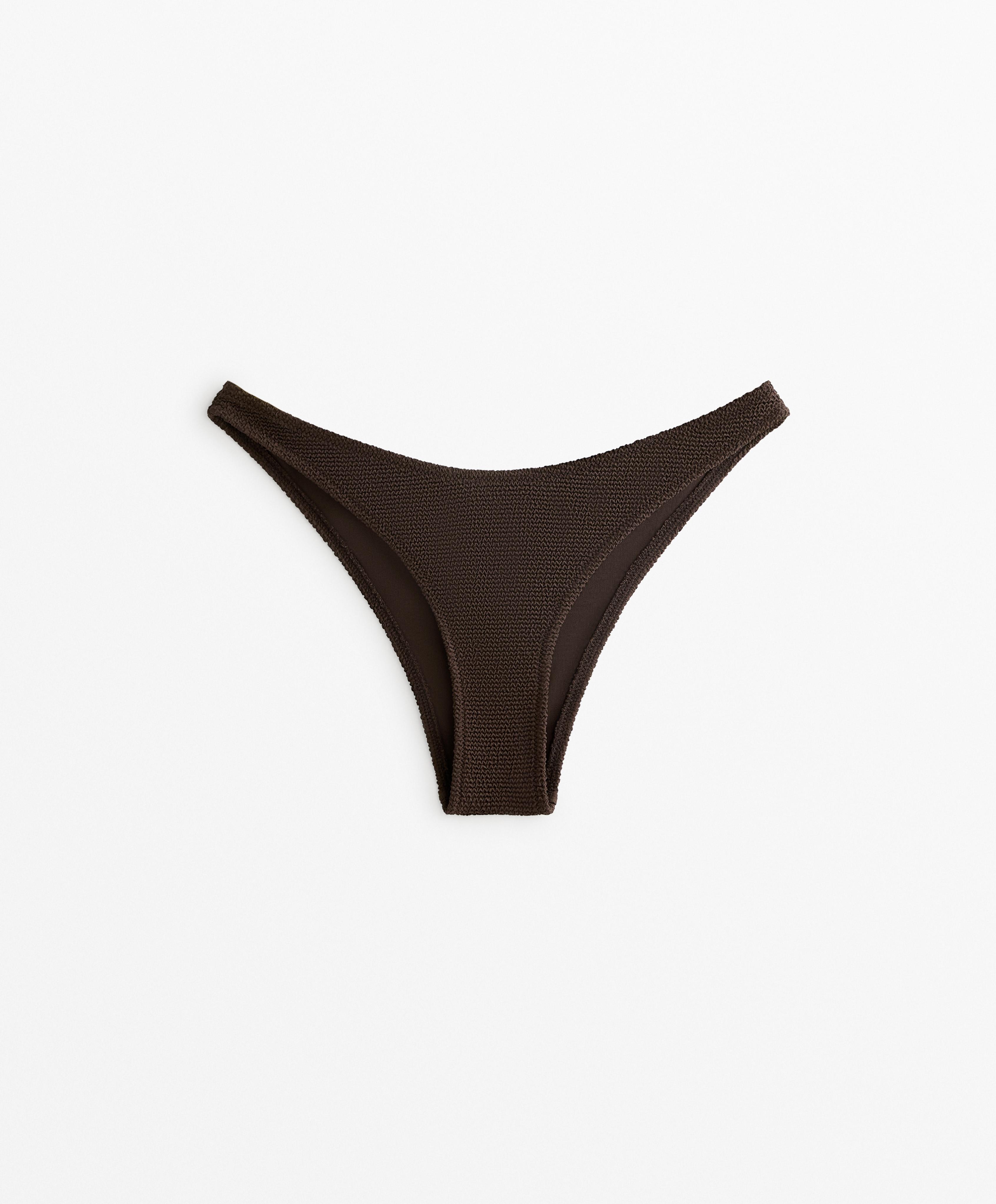 CRINKLE U CUT MEDIUM BIKINI BOTTOMS