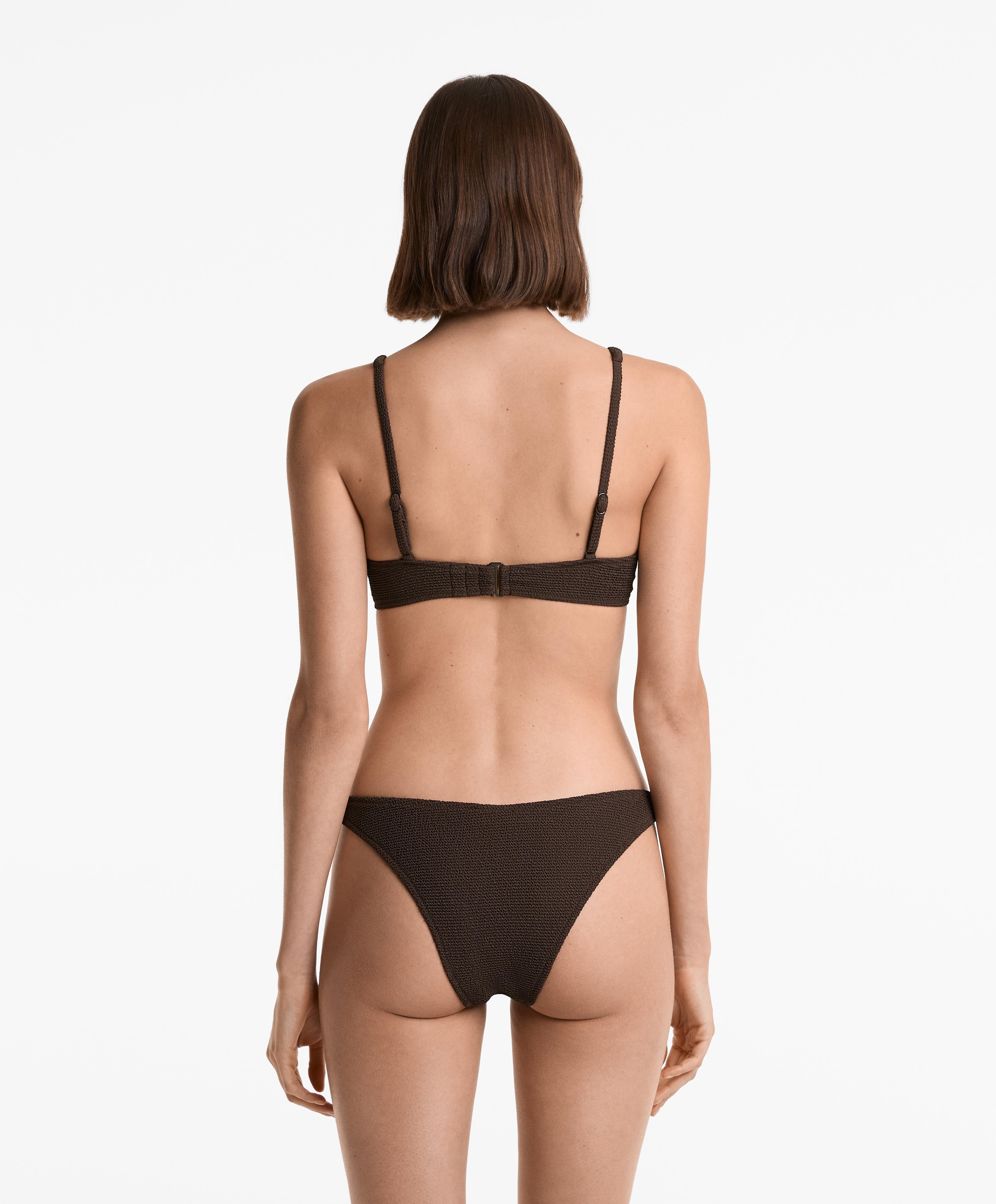 CRINKLE U CUT MEDIUM BIKINI BOTTOMS