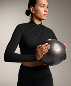 COMFORTLUX DRAPED NECKLINE T SHIRT