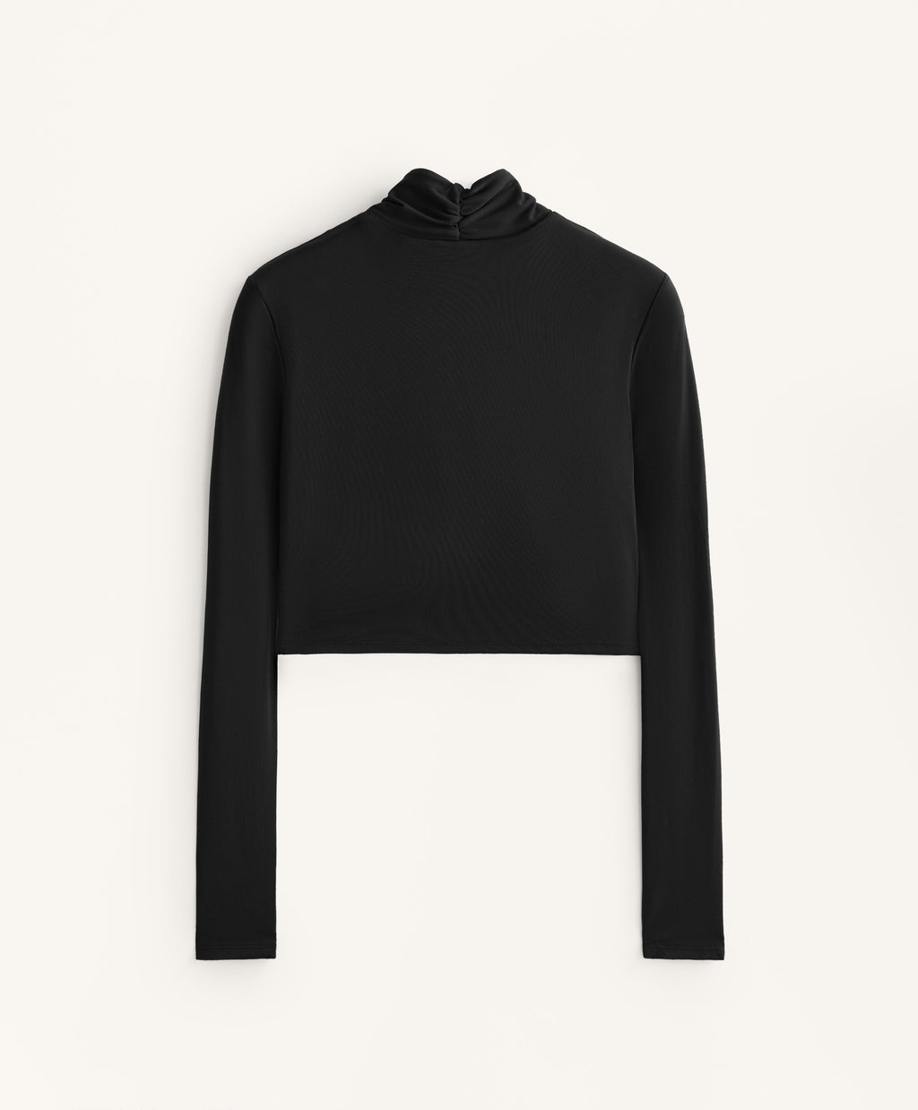 COMFORTLUX DRAPED NECKLINE T SHIRT
