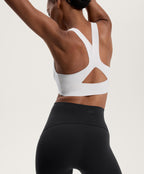 COMPRESSIVE MEDIUM SUPPORT BRA WITH CUPS