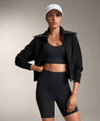 COMPRESSIVE MEDIUM SUPPORT BRA WITH CUPS