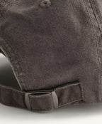 100% COTTON CAP WITH WASHED EFFECT