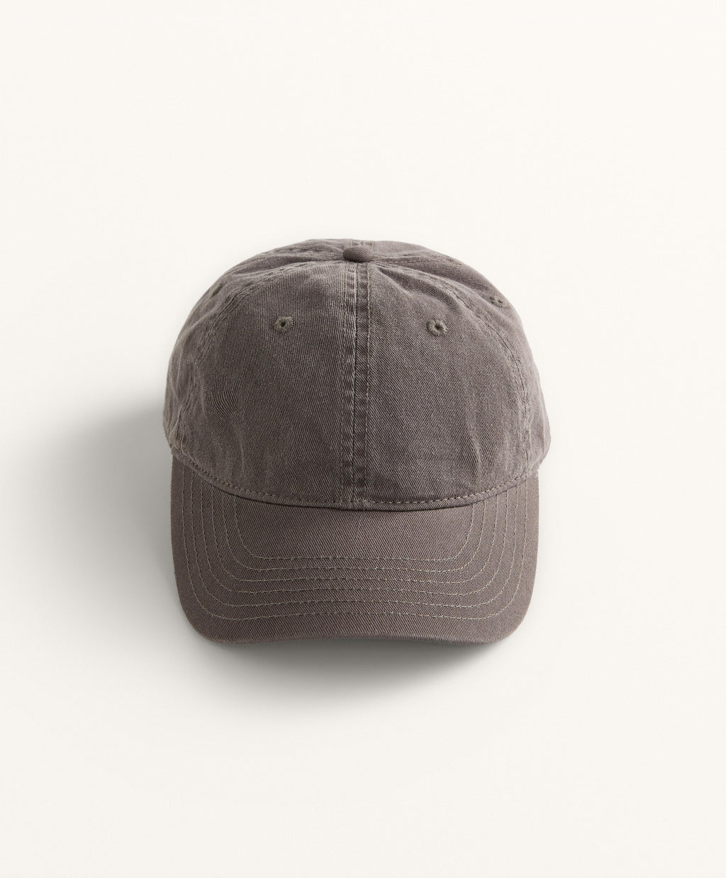 100% COTTON CAP WITH WASHED EFFECT