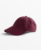 100% COTTON CAP WITH WASHED EFFECT