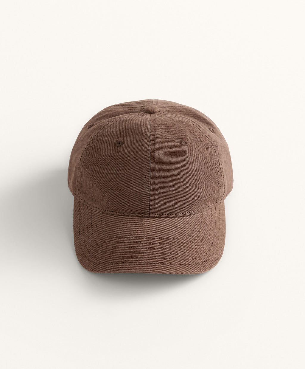 100% COTTON CAP WITH WASHED EFFECT