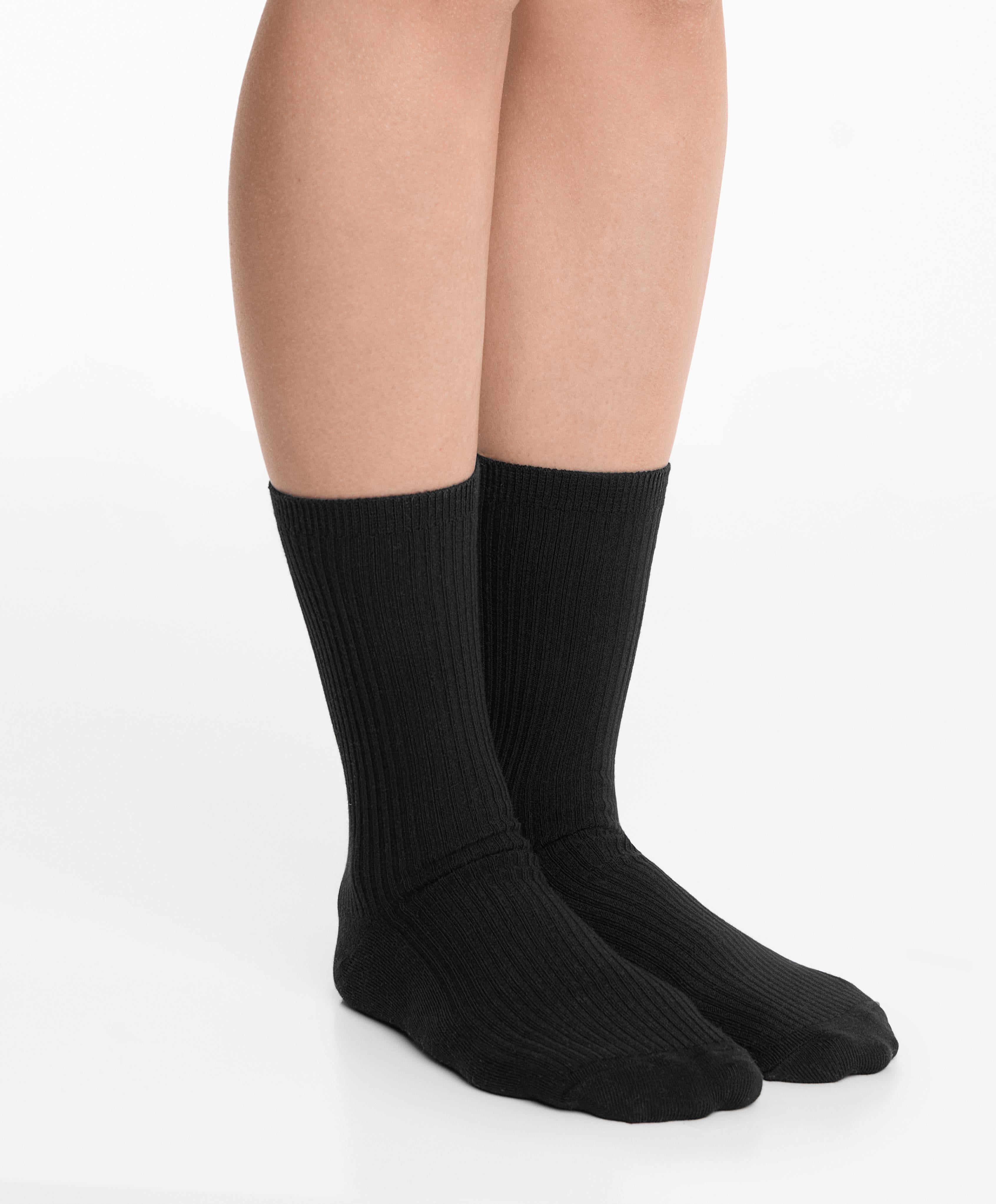 5 PAIRS OF COTTON BLEND CLASSIC SOCKS