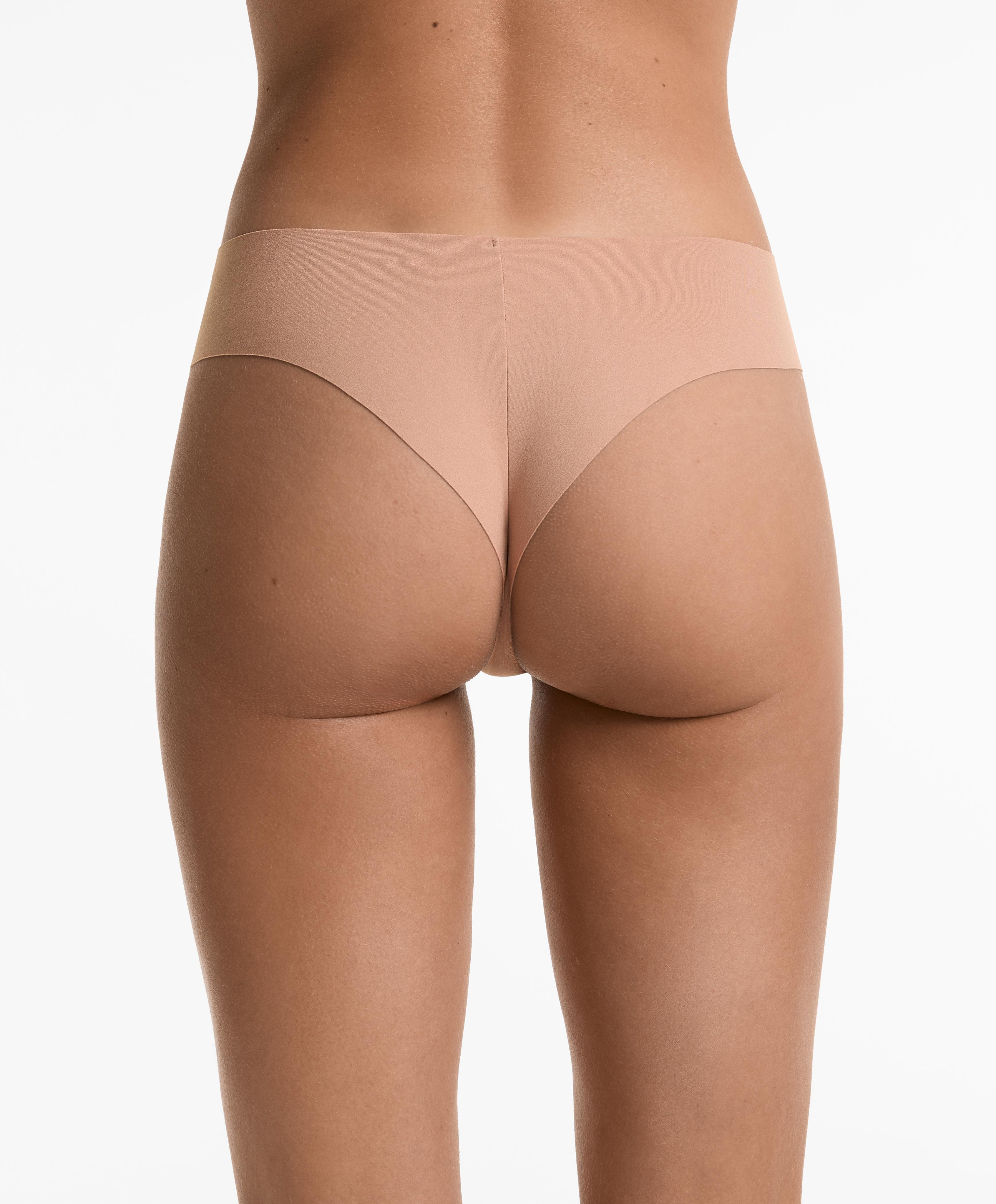 5 PANTONE POLYAMIDE BLEND INVISIBLE BRAZILIAN BRIEFS