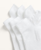 3 PAIRS OF SPORTS TAB POLYAMIDE BLEND SNEAKER SOCKS