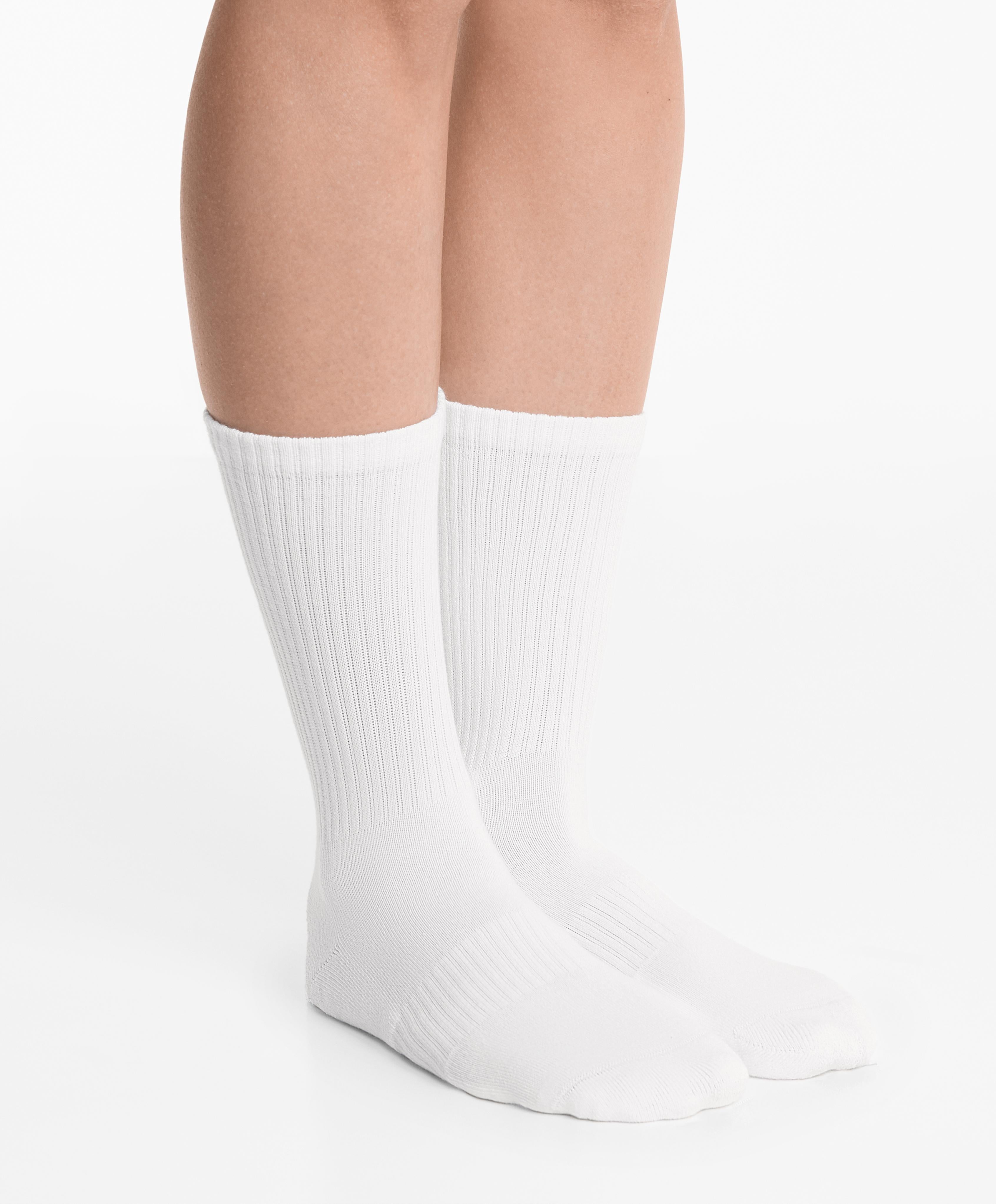 3 PAIRS OF CLASSIC COTTON BLEND SPORTS SOCKS