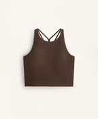 COMFORTLUX STRAP TANK TOP WITH CUPS