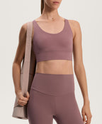 MEDIUM SUPPORT COMFORTLUX SPORTS BRA WITH CUPS