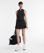 SLEEVELESS ZIP T SHIRT
