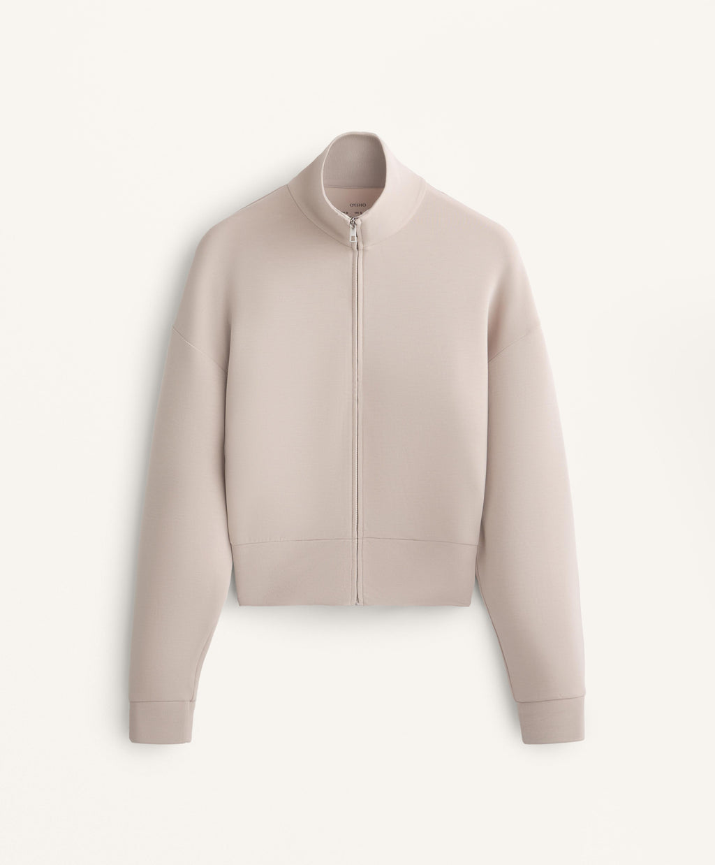 SOFT TOUCH HIGH NECK JACKET WITH MODAL