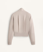 SOFT TOUCH HIGH NECK JACKET WITH MODAL