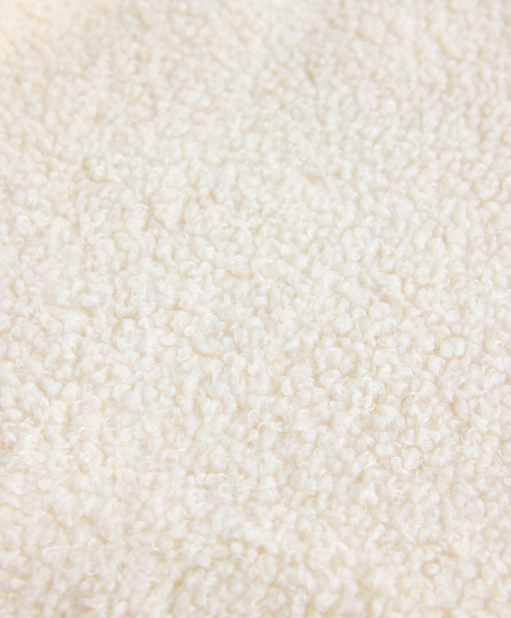FAUX SHEARLING HOODED JACKET