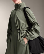 LONG PACKABLE SUPER EXTRA LIGHTWEIGHT 10K WATERPROOF JACKET