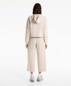 29% MODAL RIB HOODED JACKET