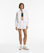 COTTON MEDIUM WEIGHT PIQUE PIPING JACKET