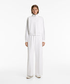 COTTON MEDIUM WEIGHT PIQUE PIPING JACKET