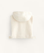 BORG GILET WITH HOOD