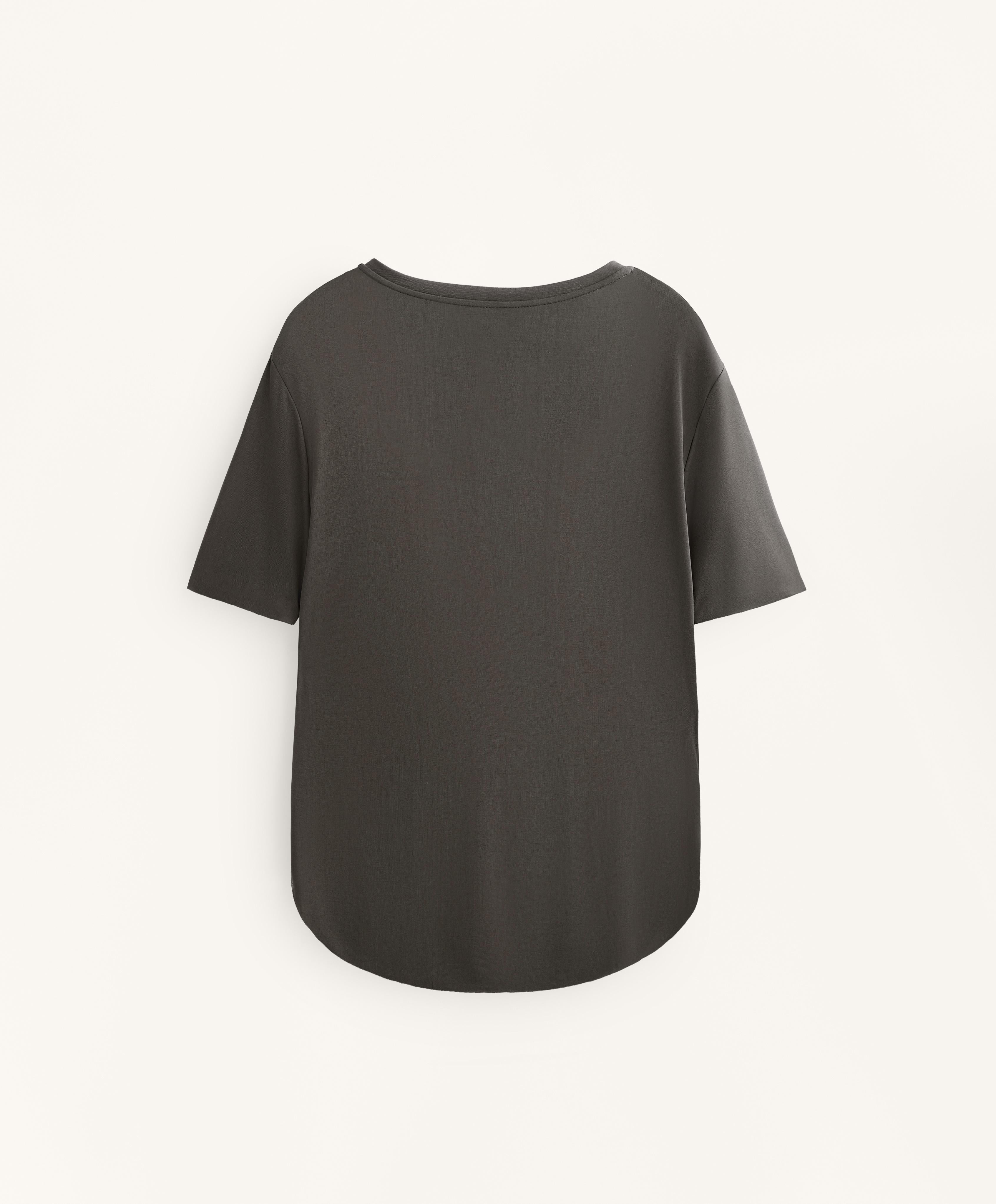SHORT SLEEVED MODAL T SHIRT