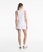 SLEEVELESS POLO SHIRT WITH COTTON