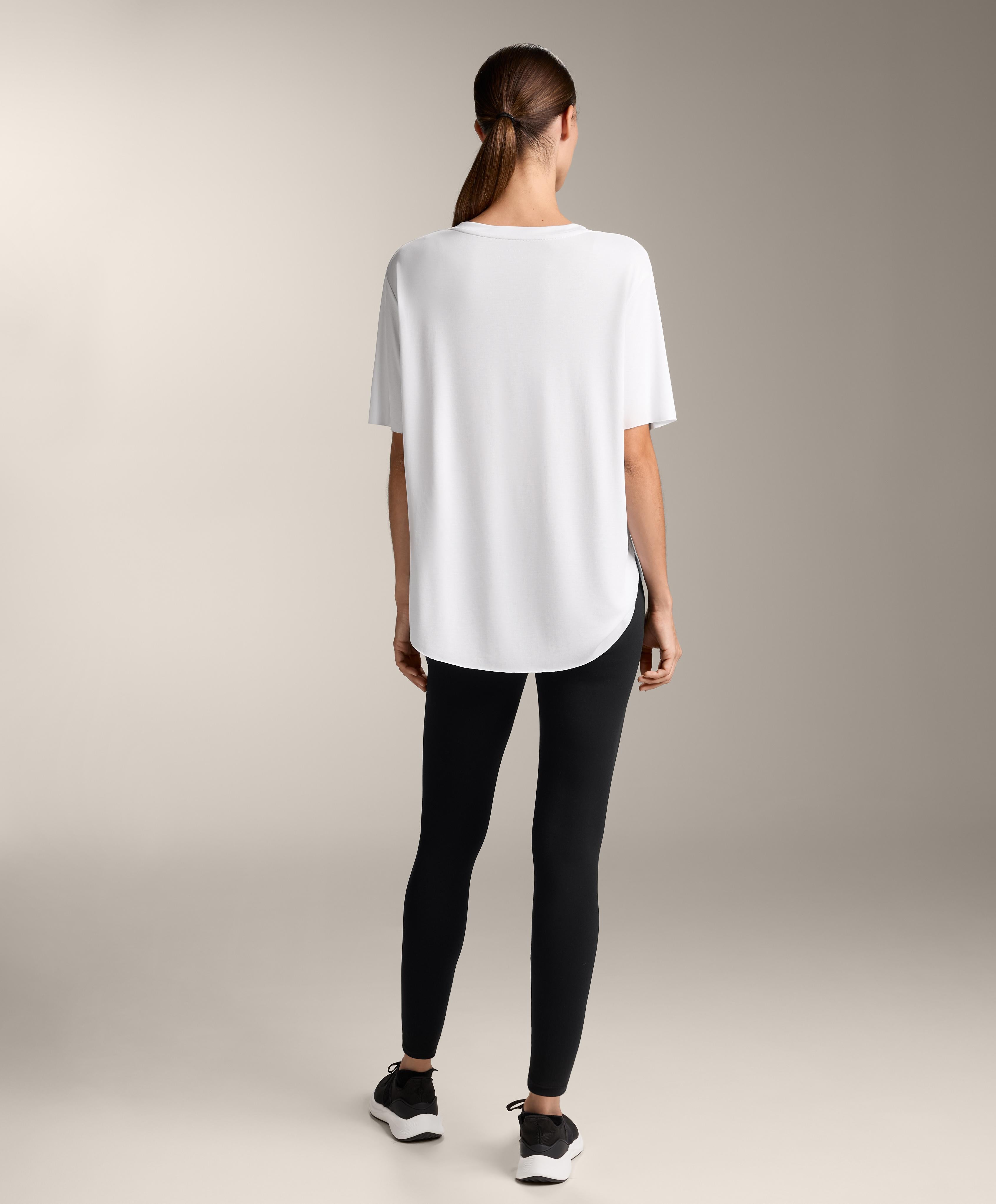 MODAL BLEND V NECK T SHIRT