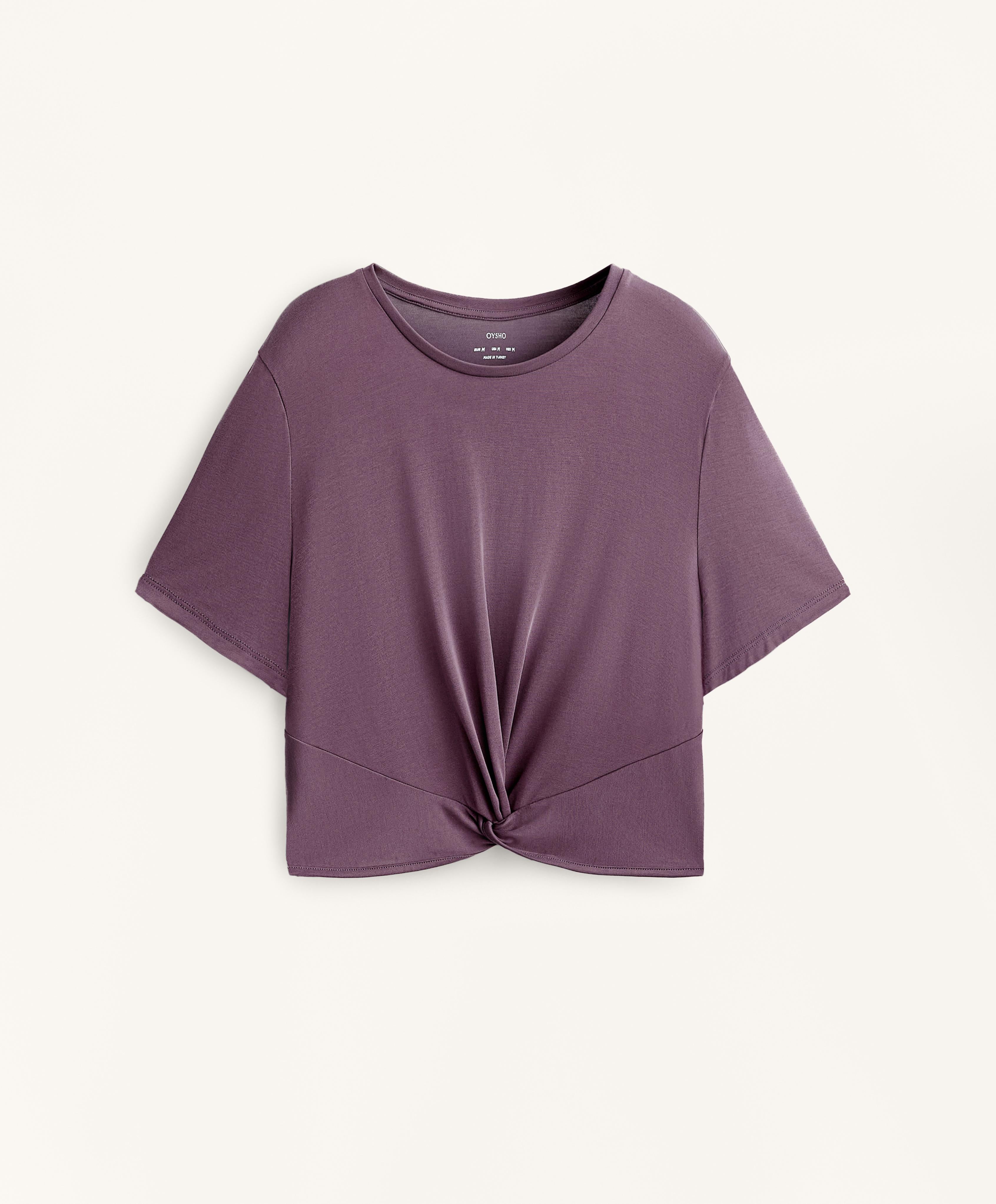 KNOT SHORT SLEEVE MODAL BLEND T SHIRT